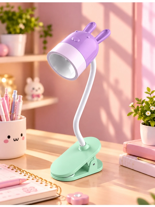 Kitob o‘qish uchun mini svetilnik klipsali, tungi chiroq, lampa, yoritgich va simsiz chiroq