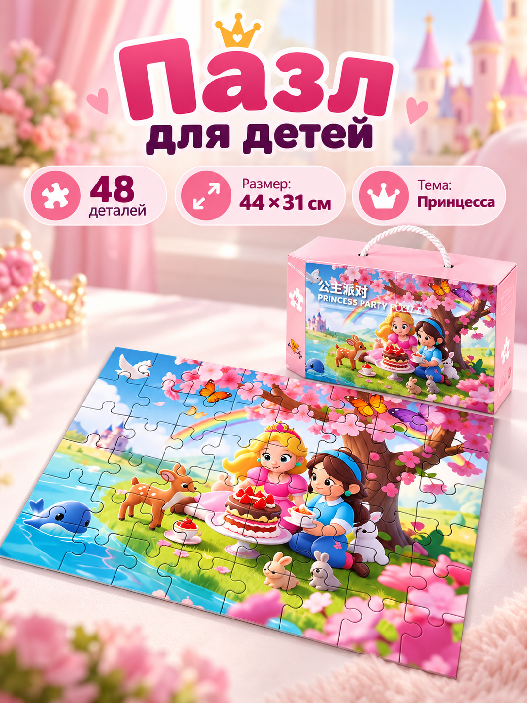 Розовый
