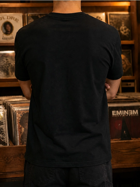 Erkaklar uchun Linkin Park printli paxta oversayz futbolka, qisqa yengli