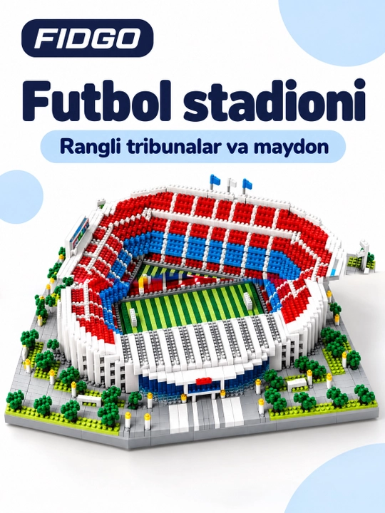 FIDGO futbol stadioni konstruktori, Camp Nou va Bernabeu modellari