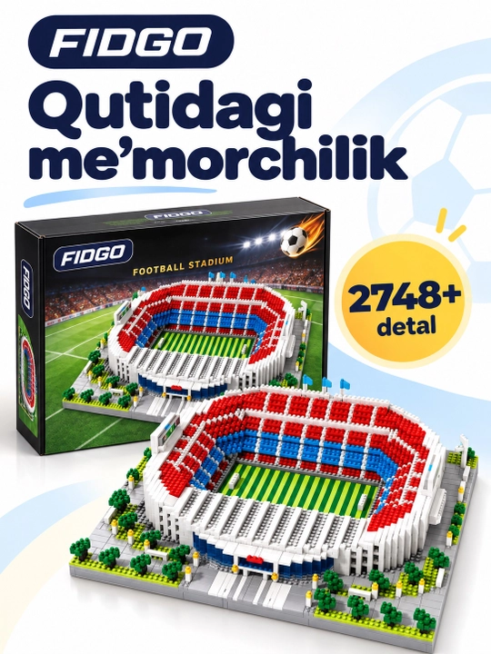 FIDGO futbol stadioni konstruktori, Camp Nou va Bernabeu modellari
