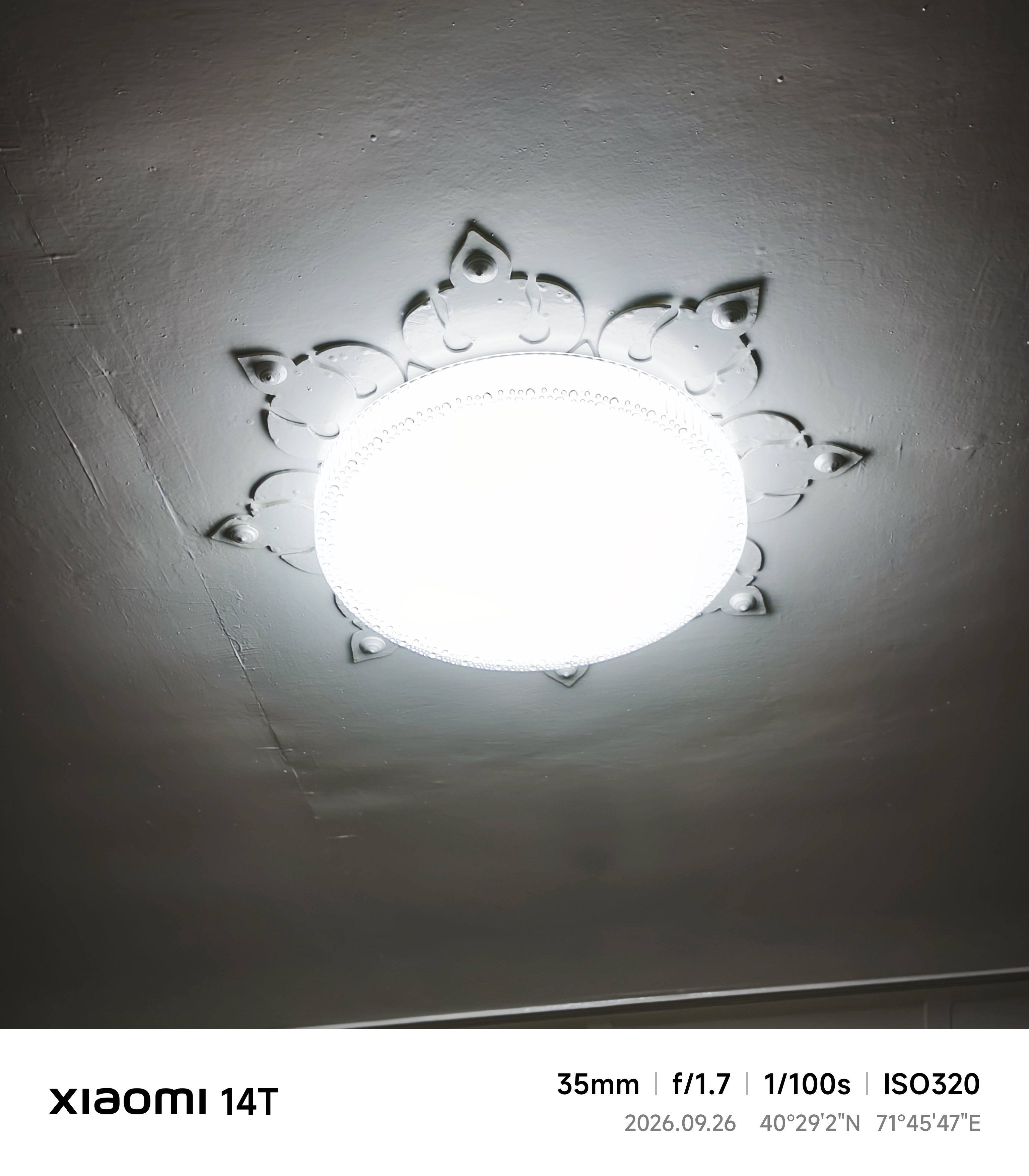 Shift LED lyustra 50 sm 96 Vt, 3 xil yorug‘lik rejimi, 25 m² gacha yoruqlik oson ornatish
