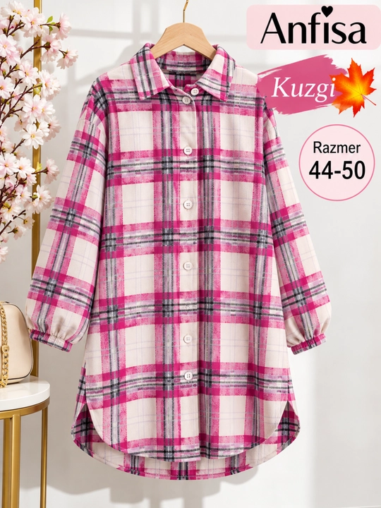 Ayollar tunikasi, uzun ko‘ylak, kuzgi