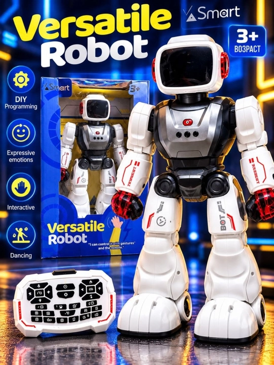Радиоуправляемый робот, робот на пульте, Versatile Robot, 3+ радиоуправляемый робот