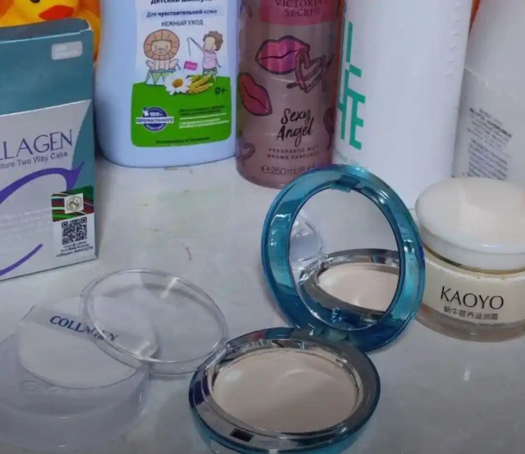 Увлажняющая пудра Upa Collagen с SPF 25+ для всех типов кожи