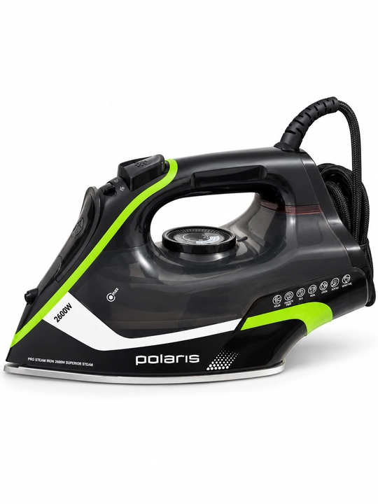 Polaris bug'li dazmoli 2600 W keramik taglik va avto-o'chirish bilan