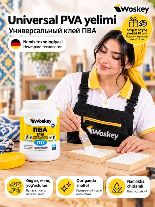 Universal PVA yelimi WOSKEY - 