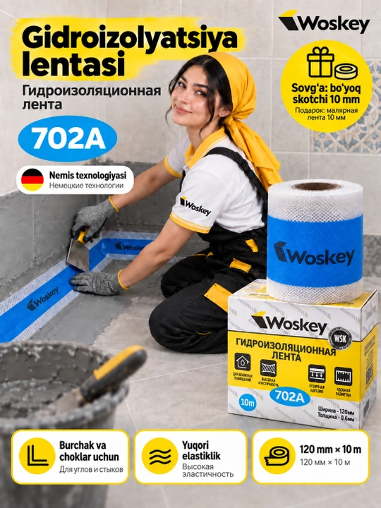 Gidroizolyatsiya lentasi WOSKEY - 