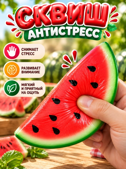 Сквиш Антистресс — Squish Squishy мягкая игрушка, игрушка-антистресс для детей