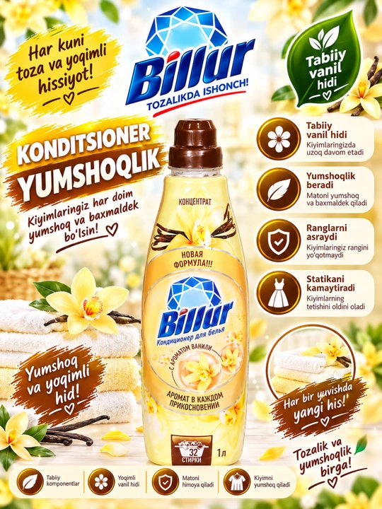 BILLUR Kir yuvish konditsioneri - 