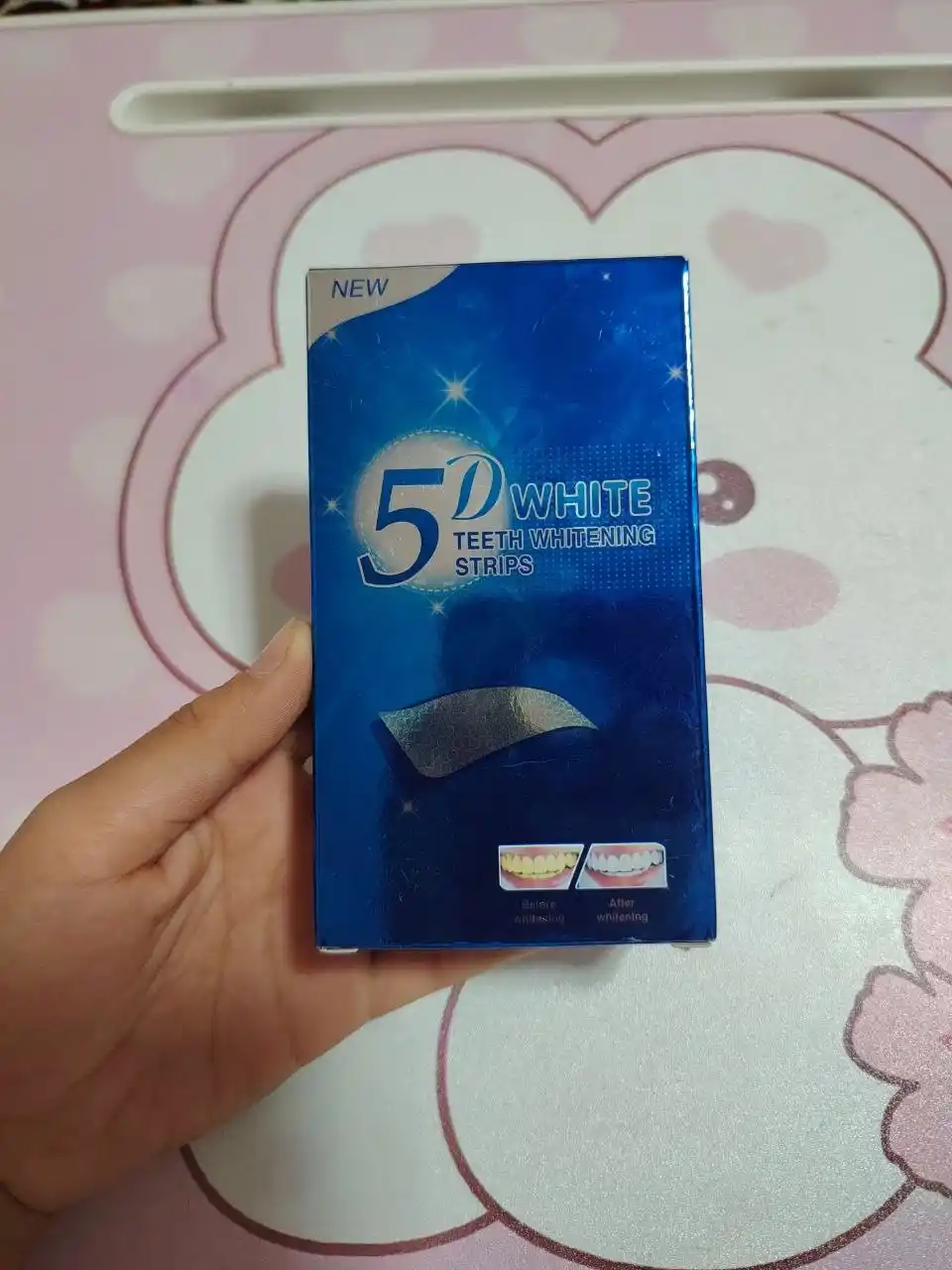 Отбеливающие полоски для зубов 5D White, отбеливатель для зубов, 7 пар