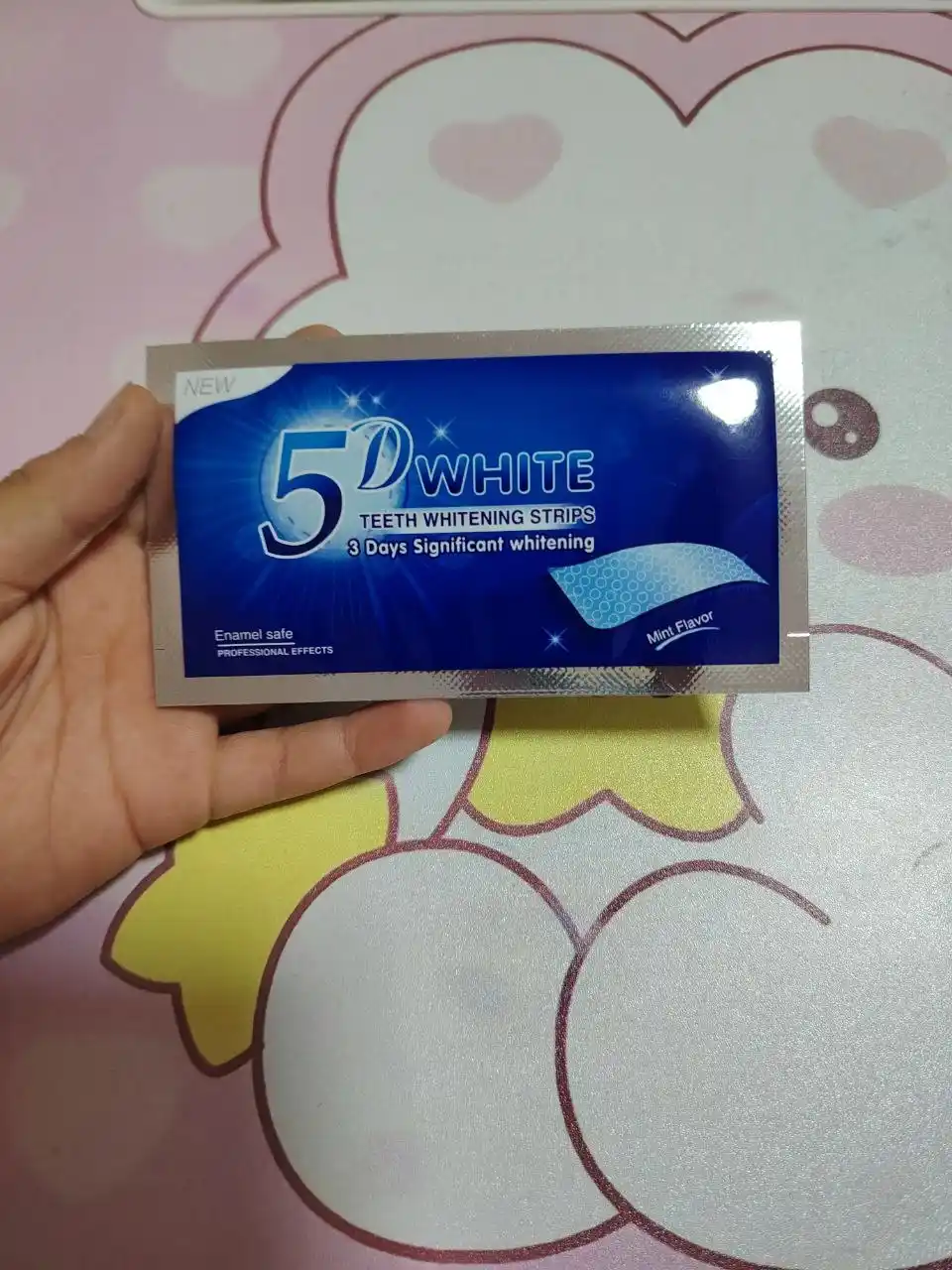 Отбеливающие полоски для зубов 5D White, отбеливатель для зубов, 7 пар