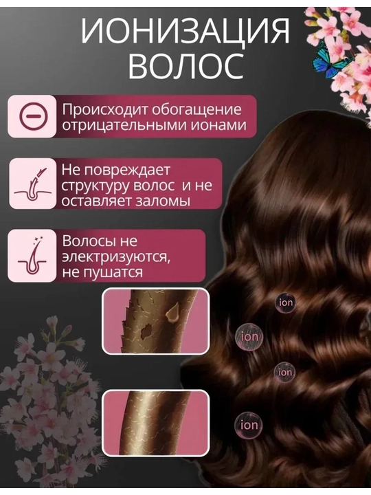 Плойка-волна для завивки волос