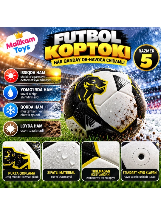 Futbol to'pi professional 5-olcham, Trionda, Ballonstar koptogi koptok butsi sarakanoshka
