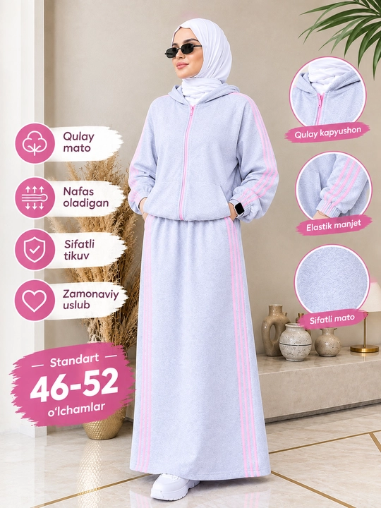 Ayollar sport kostyumi, ayollar ikkilik kostyumi, sport ikkiliklari