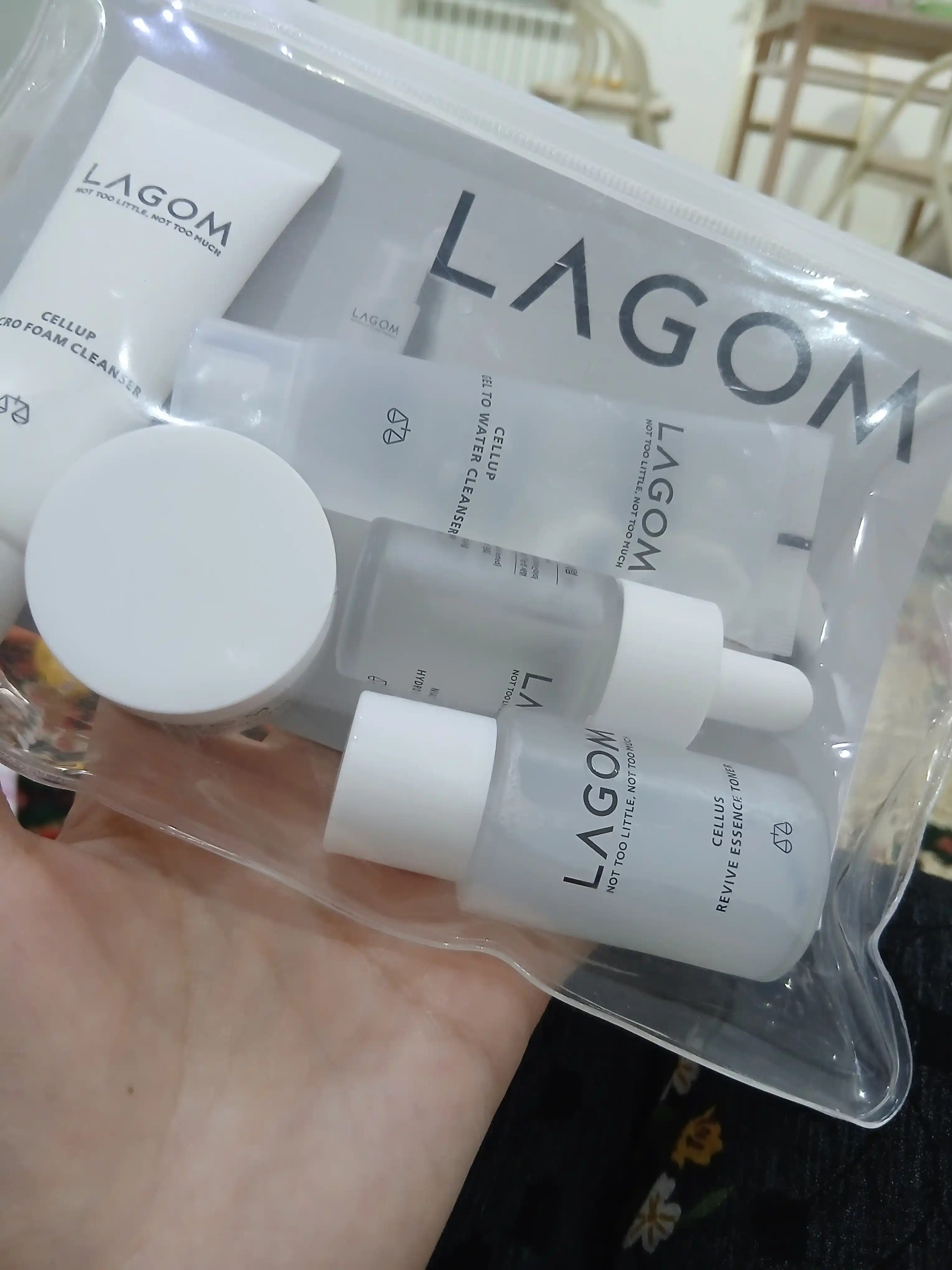 Lagom Travel Kit набор миниатюр для увлажнения кожи лица