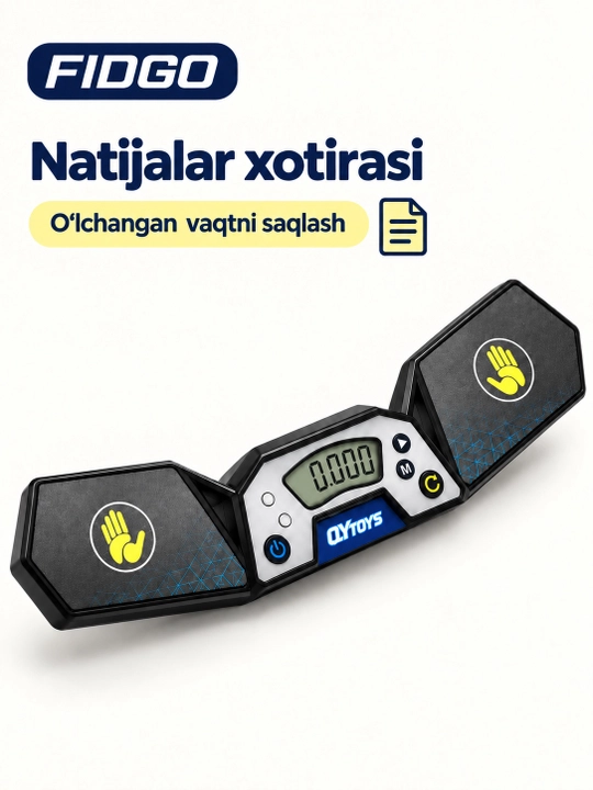 Rubik kubigi uchun QY sensorli taymer, LCD displey va xotirali sekundomer