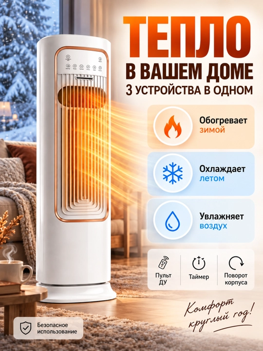 Обогреватель 3 в 1 ELCOME L-0028, isitgich