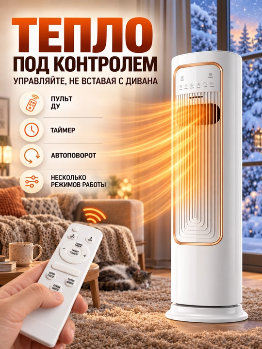 Обогреватель 3 в 1 ELCOME L-0028, isitgich