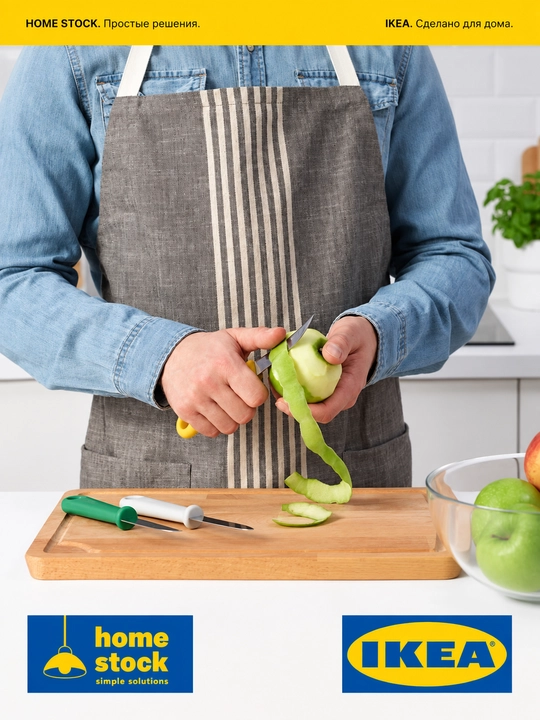 IKEA pichoqlar to'plami, 3 dona