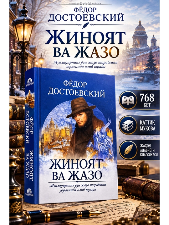 Жиноят ва жазо — Фёдор Достоевский - 