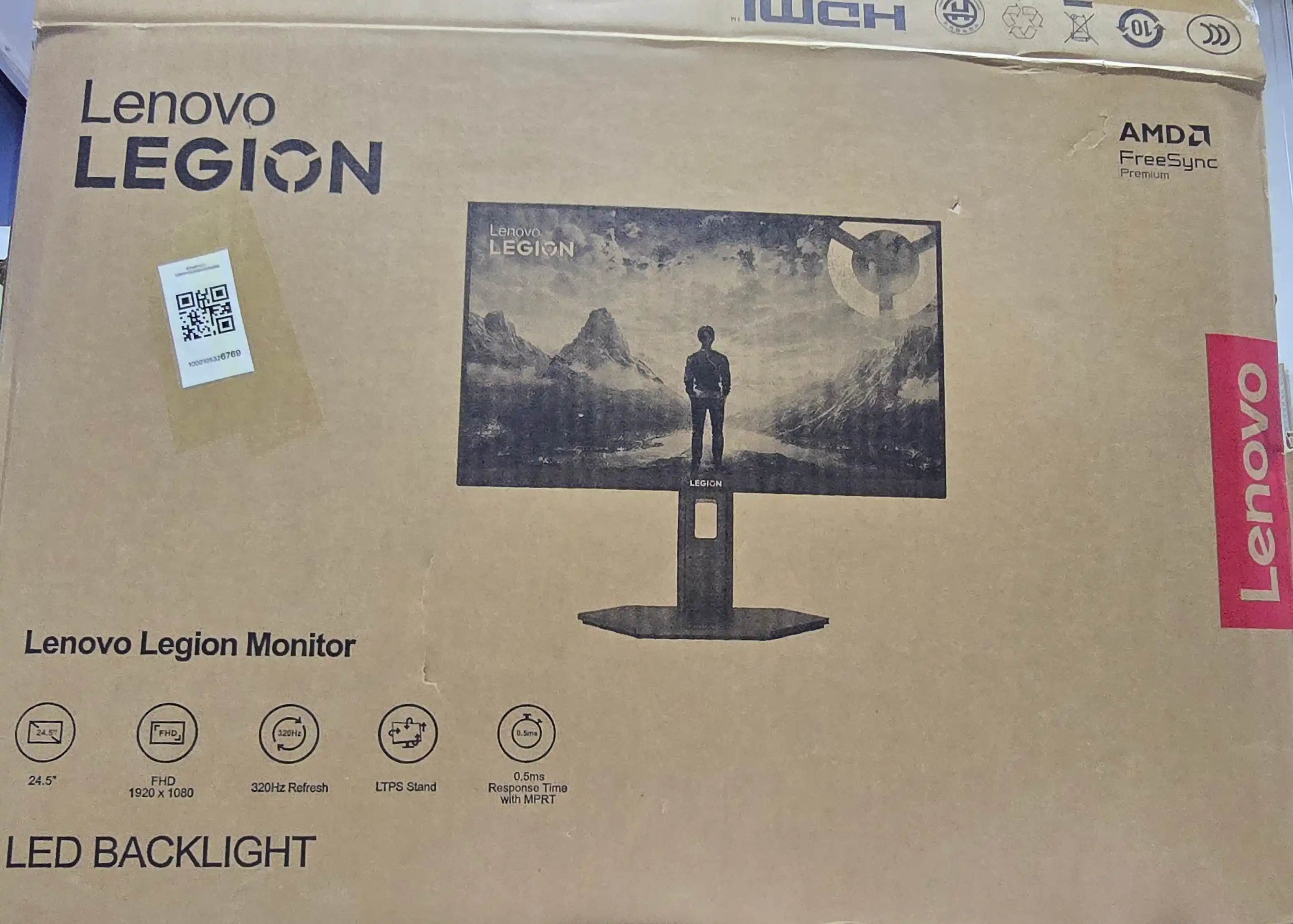 Игровой Монитор Lenovo Legion F25245FG0 25" 320Hz IPS Gaming Monitor