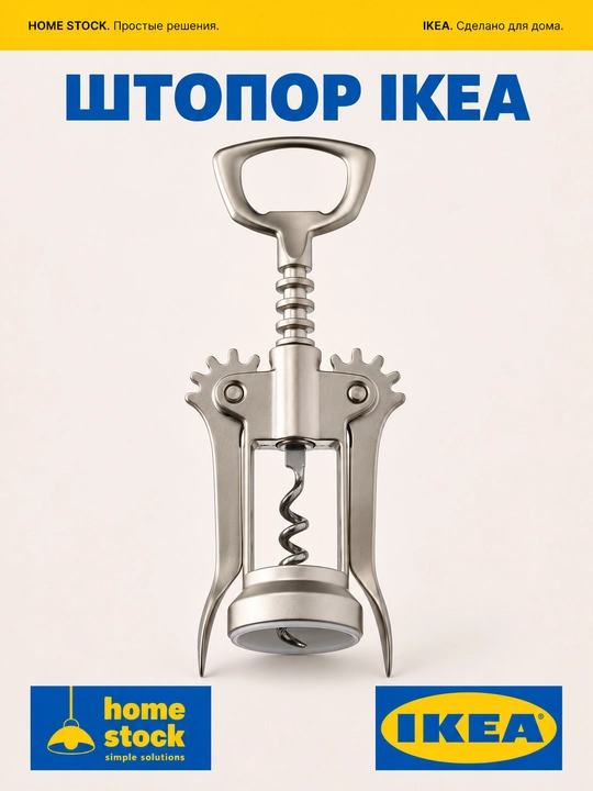 IKEA probka ochgich, shtopor - 