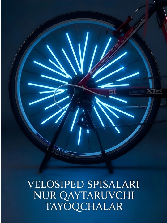 Velosiped kegaylari uchun yorug‘lik qaytaruvchi tayoqchalar - 