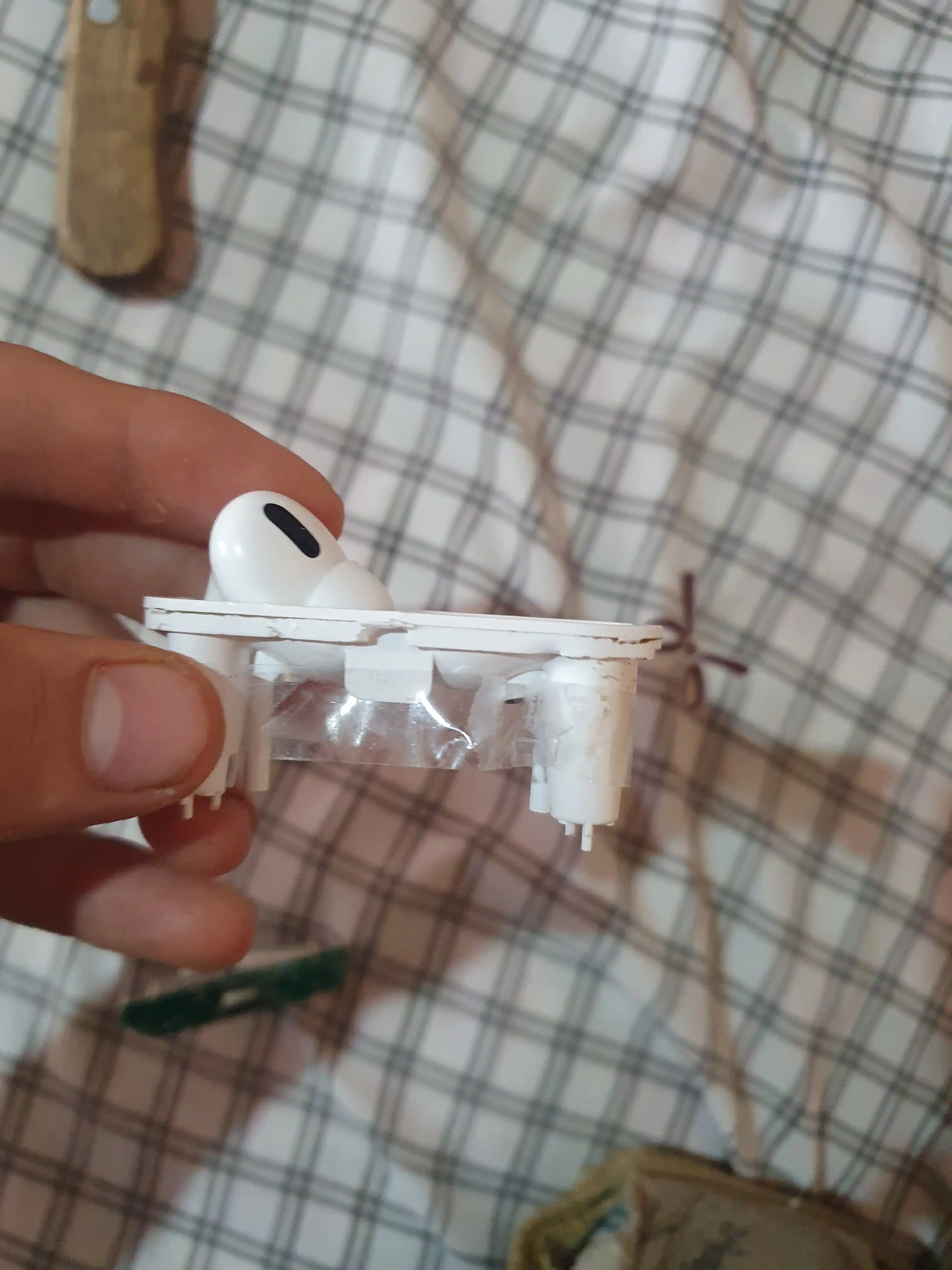 Mikrofonli simsiz quloqchinlar Bluetooth-garnitura, oq