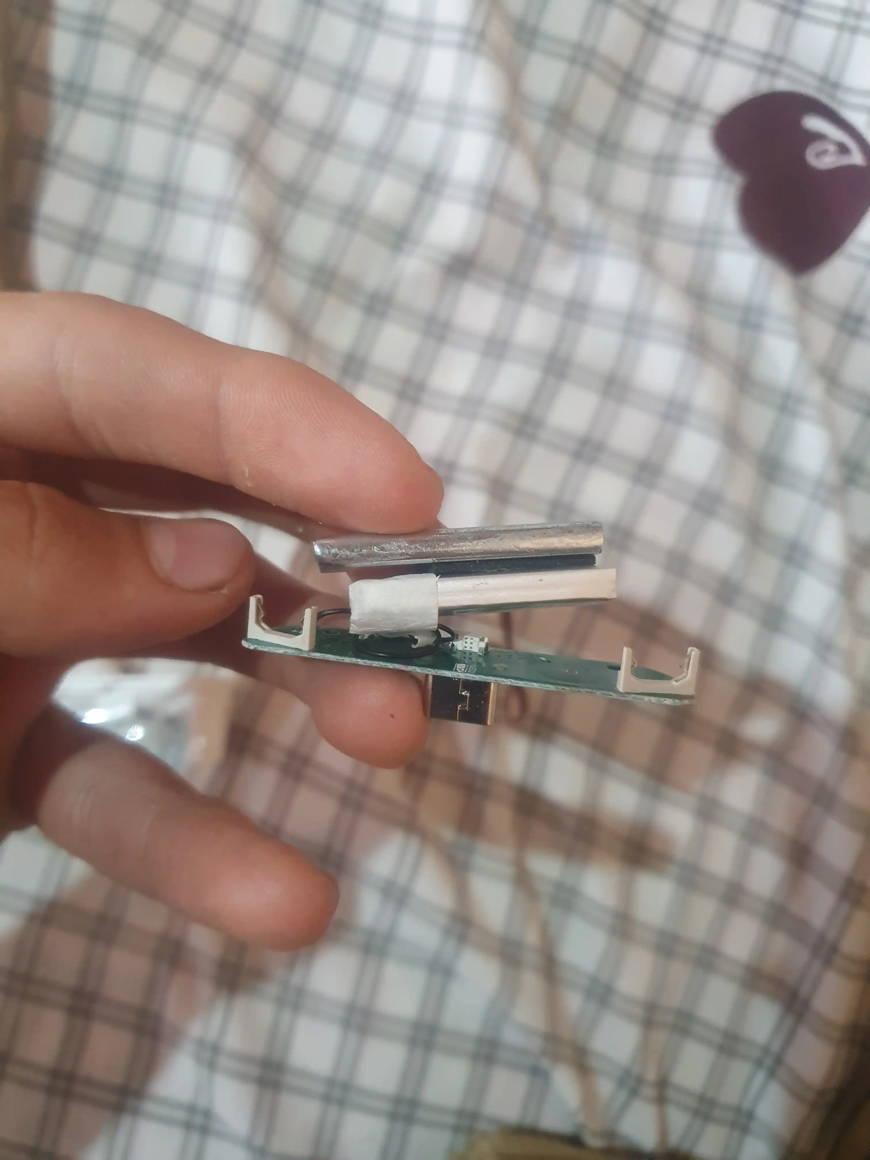 Mikrofonli simsiz quloqchinlar Bluetooth-garnitura, oq