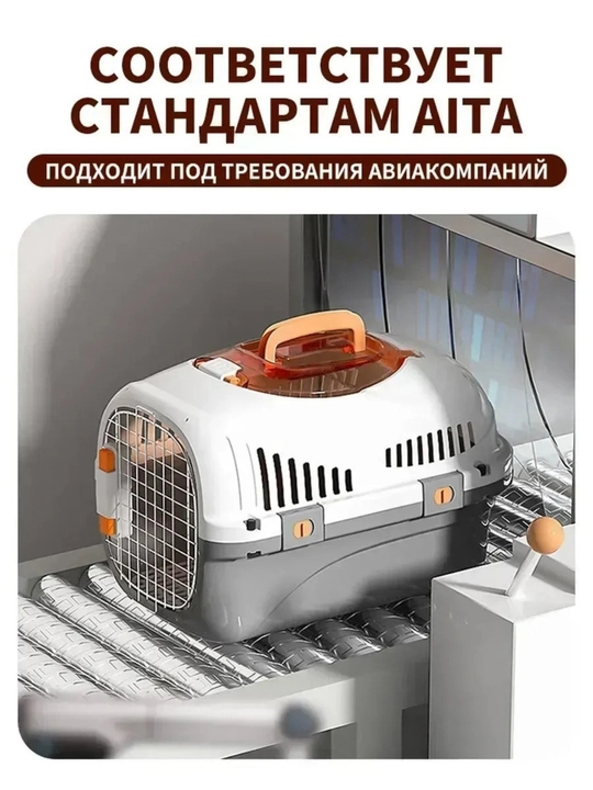 Переноска для домашних животных, контейнер для кошек и собак