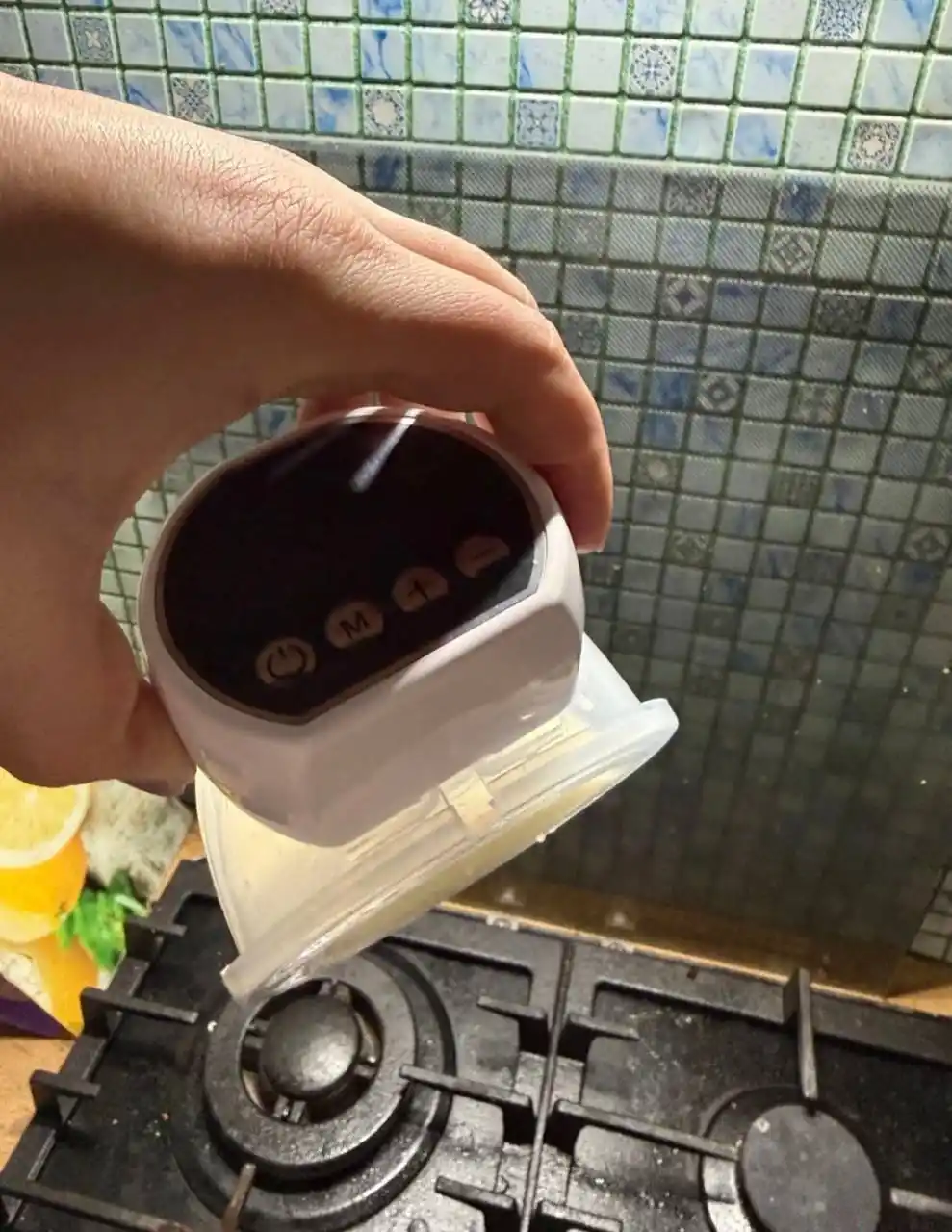 Elektr sut so‘rg‘ich, simsiz, 3 rejimli, massaj + 5 ta paket