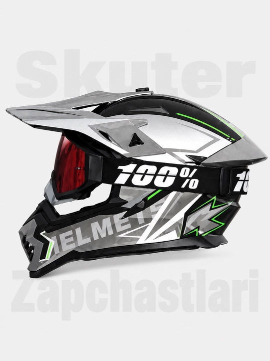 AXK moto shlem, skuter kaska va mototsikl uchun himoya moto kaska Model: 913+