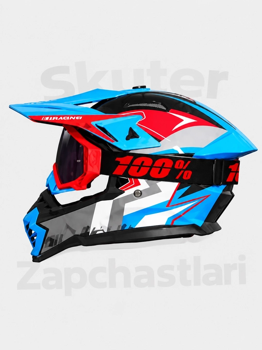 AXK moto shlem, skuter kaska va mototsikl uchun himoya moto kaska Model: 913+