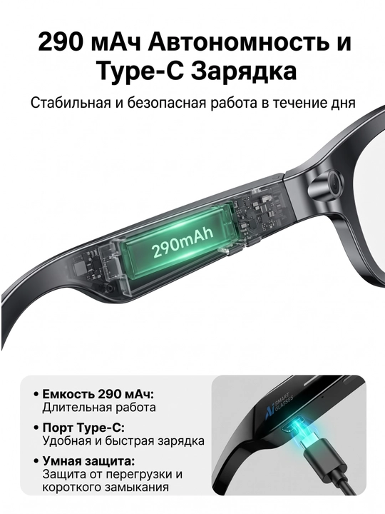 AI Smart Glasses aqlli ko‘zoynaklari - sun’iy intellekt va zamonaviy uslubning uyg‘unligi