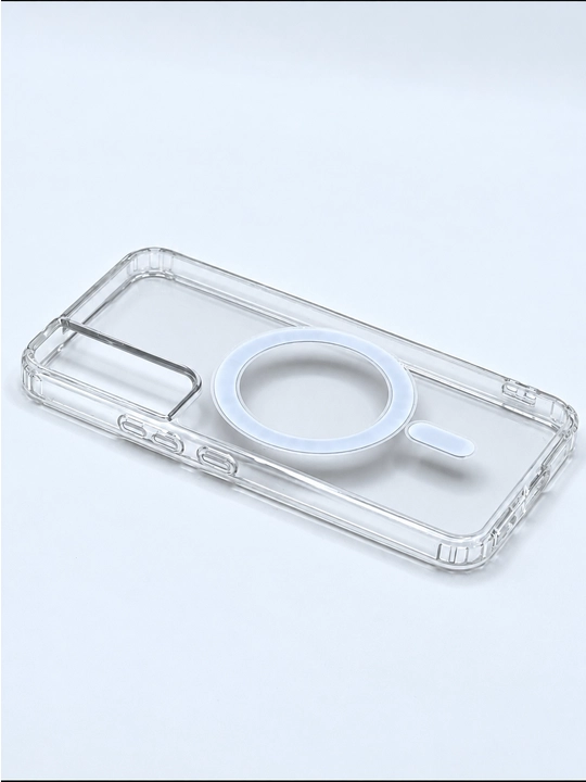 Прозрачный чехол MagSafe для Samsung  A17, A36, S26, S25, S24, S24, S23, S22, S21 Ultra