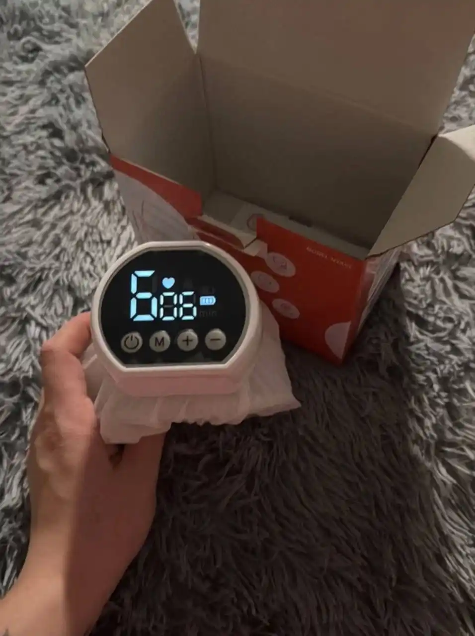 Elektr sut so‘rg‘ich, simsiz, 3 rejimli, massaj + 5 ta paket