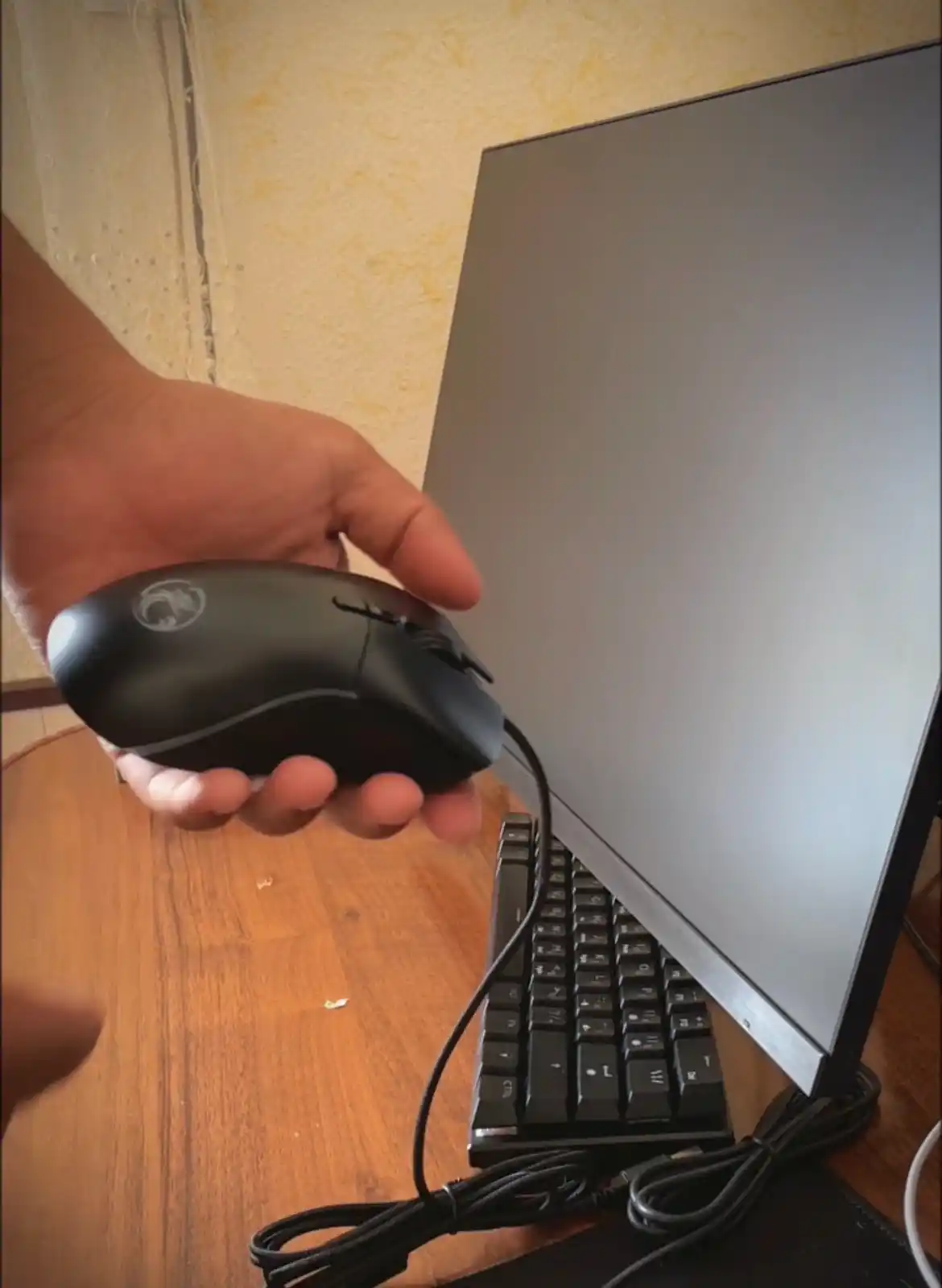 Проводная компьютерная мышь, для Gamer, iMICE с RGB подсветкой, 12800 DPI