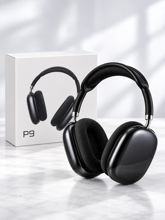 P9 simsiz Bluetooth quloqchini – Mikrofonli, buklanadigan Over-Ear naushnik