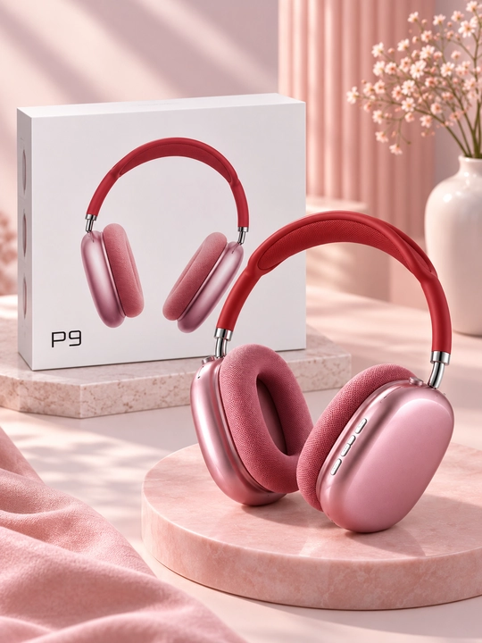 P9 simsiz Bluetooth quloqchini – Mikrofonli, buklanadigan Over-Ear naushnik