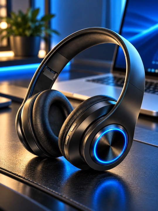 P9 simsiz Bluetooth quloqchini – Mikrofonli, buklanadigan Over-Ear naushnik