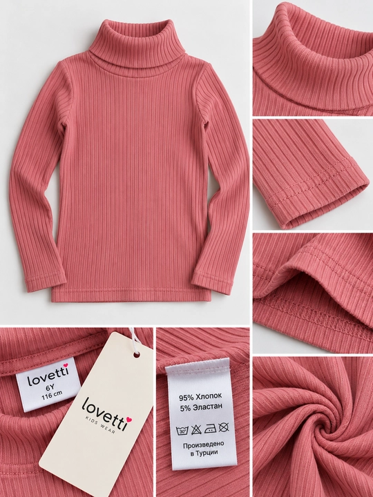Водолазка для девочки LOVETTI Турция