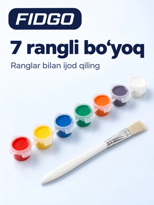 FIDGO Quyosh tizimi modeli: yig‘ish va bo‘yash uchun to‘plam