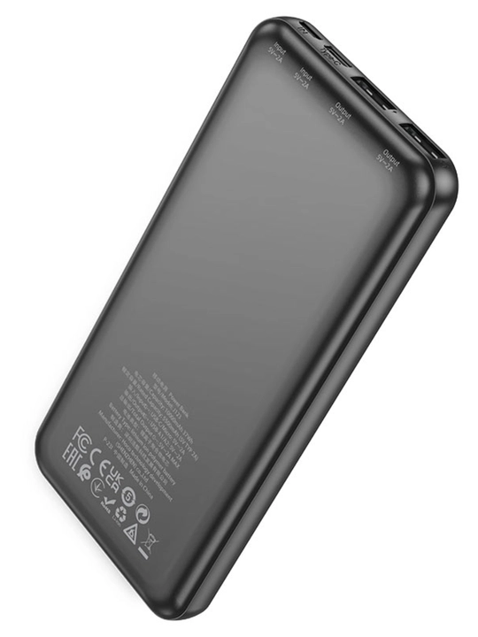 HOCO J111 Power Bank 10000mAh, USB×2 portli portativ akkumulyator