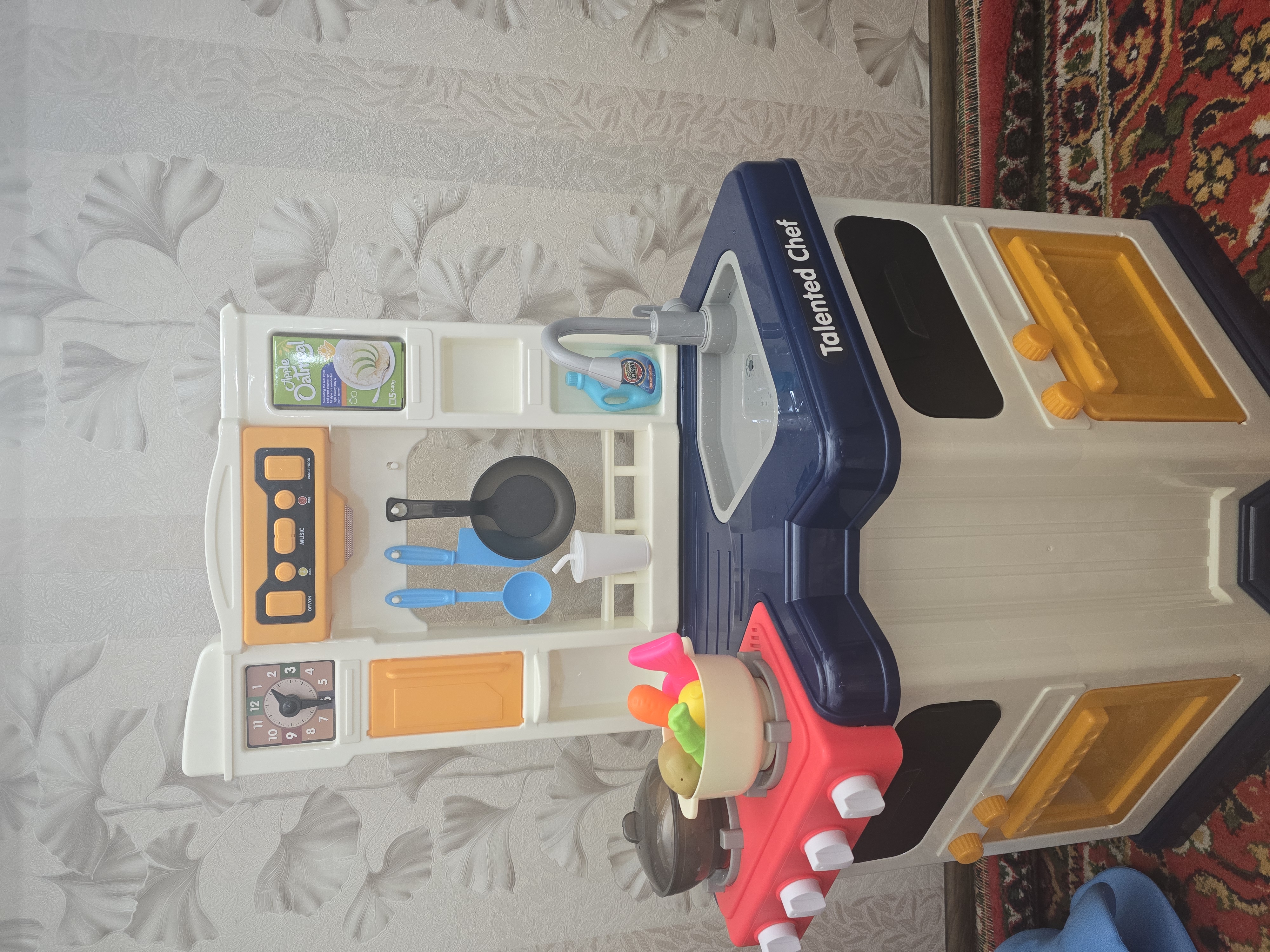 Детский кухонный набор, kitchen play set, детская кухня, игрушечная кухня