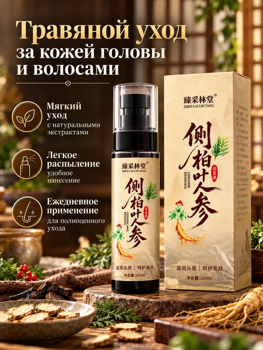Soch serumi, 100 ml, bosh terisi va sochlar uchun namlantiruvchi parvarish - 