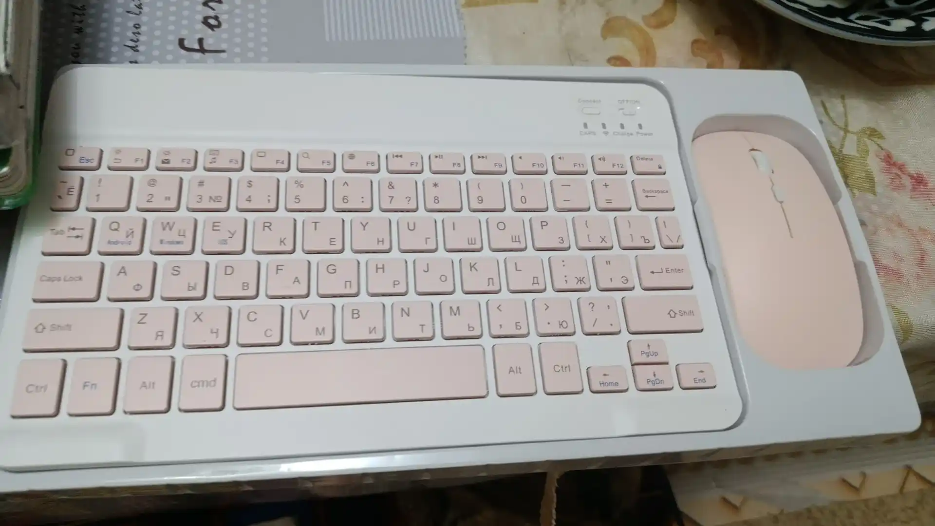 Simsiz Klaviatura va Sichqoncha To‘plami, 2.4GHz USB Wireless Keyboard & Mouse Combo