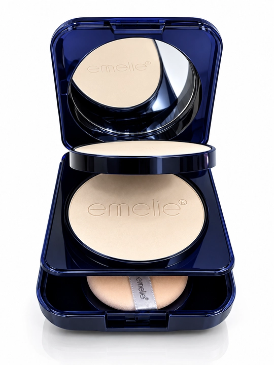 Пудра для лица Emelie BB/HD компактная Matte Powder, SPF, матовая, стойкая
