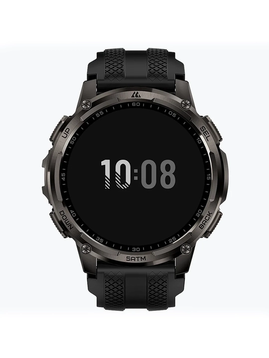 Умные часы Kospet Tank T4C Black, сверхпрочные, Усиленный корпус