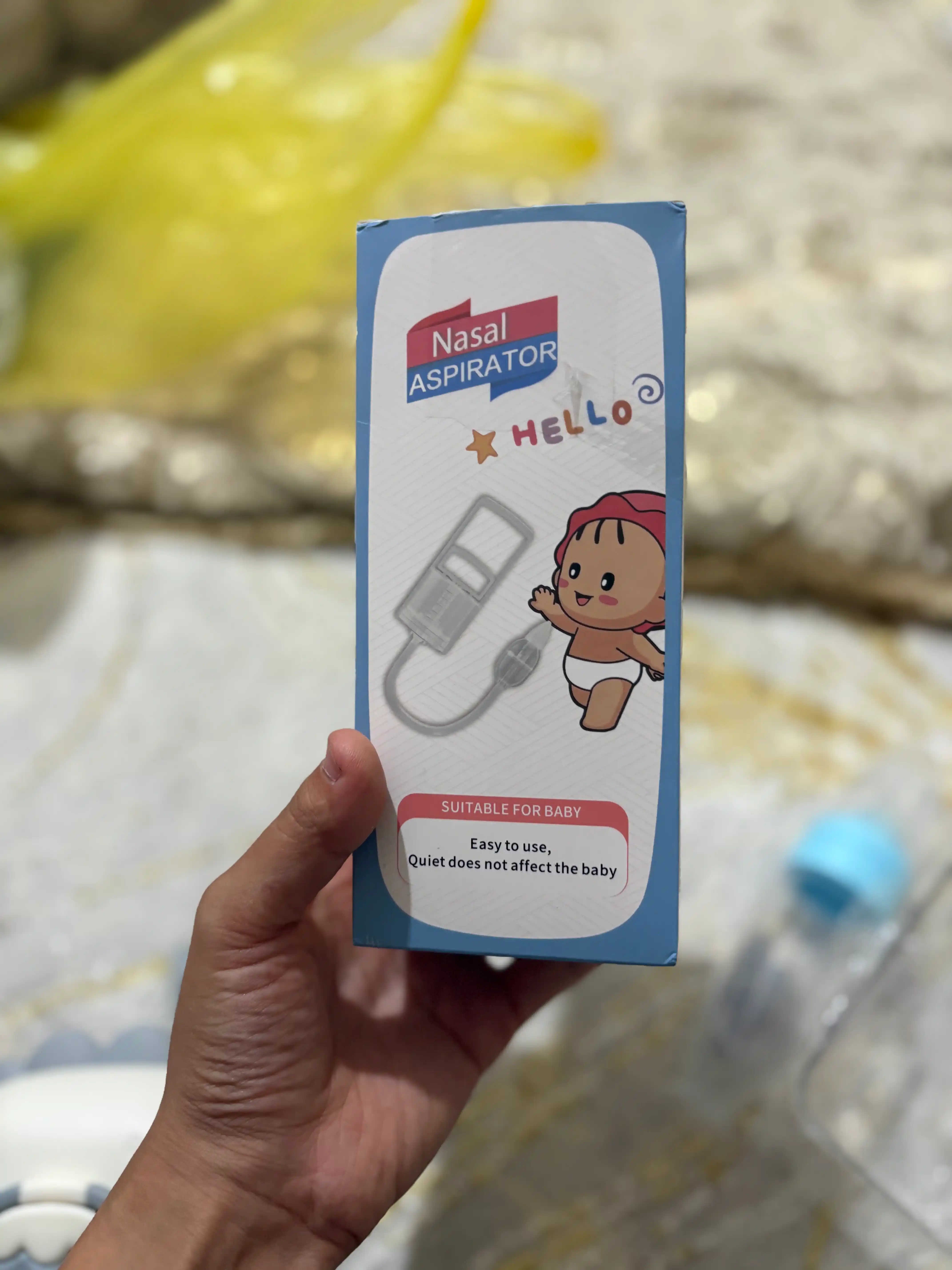 Bolalar burun aspiratori, burun tozalash uchun aspirator, bolalar uchun burun so‘rg‘ichi